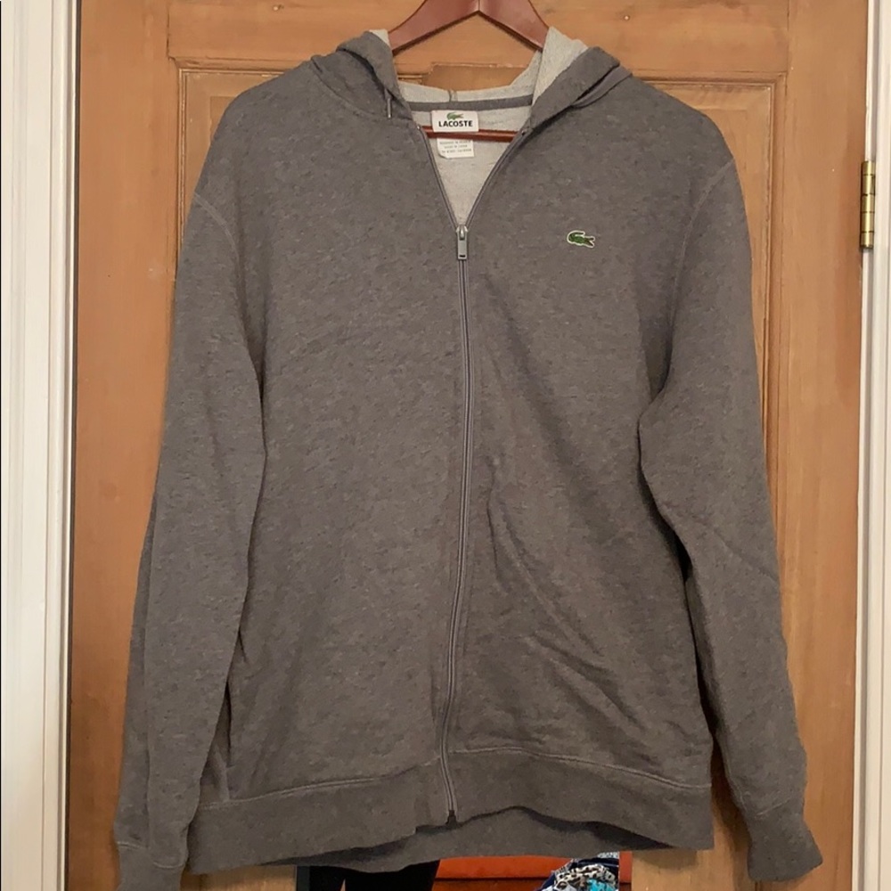 Lacoste Zip Up Hoodie